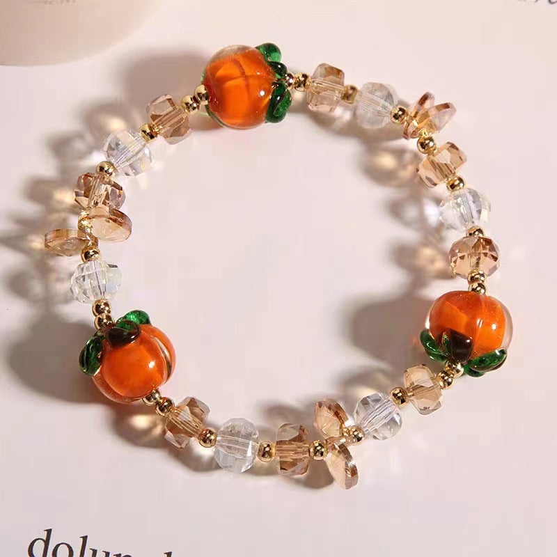 Wholesale Luminous Glass Artificial Crystal Bracelet